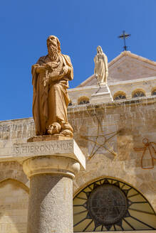 Außenansicht der Geburtskirche am Krippenplatz, Bethlehem, Palästina, Naher Osten - RHPLF07059