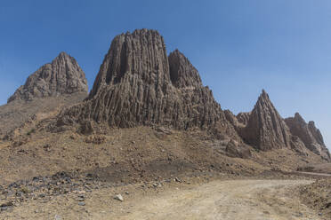 Mountains of Assekrem, Tamanrasset, Hoggar mountains, Algeria, North Africa, Africa - RHPLF07083