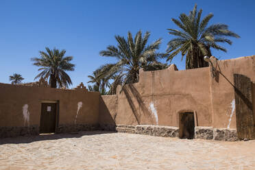 Alter Ksar, Altstadt von Beni Abbes, Sahara, Algerien, Nordafrika, Afrika - RHPLF07090