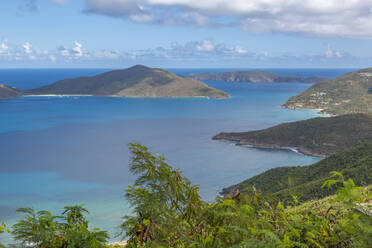 Blick auf die Nordküste, Tortola, Britische Jungferninseln, Westindische Inseln, Karibik, Mittelamerika - RHPLF07292