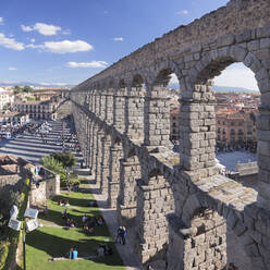 Römisches Aquädukt, UNESCO-Welterbe, Segovia, Kastilien-León, Spanien, Europa - RHPLF07439