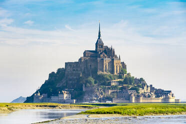 Le Mont-Saint-Michel, UNESCO-Welterbestätte, Departement Manche, Normandie, Frankreich, Europa - RHPLF07536