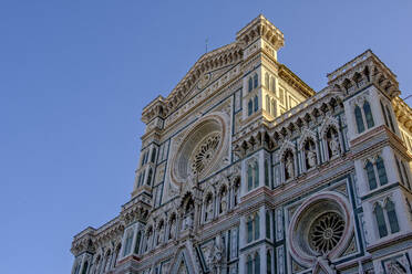 Santa Maria del Fiore cathedral at sunrise, UNESCO World Heritage Site, Florence, Tuscany, Italy, Europe - RHPLF07887