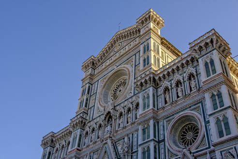 Kathedrale Santa Maria del Fiore bei Sonnenaufgang, UNESCO-Weltkulturerbe, Florenz, Toskana, Italien, Europa - RHPLF07887