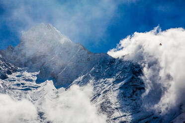 Gipfel des Mount Everest, Sagarmatha-Nationalpark, UNESCO-Welterbe, Himalaya, Nepal, Asien - RHPLF08104