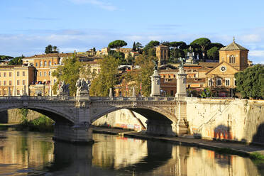 Fluss Tiber, Rom, Latium, Italien, Europa - RHPLF08203