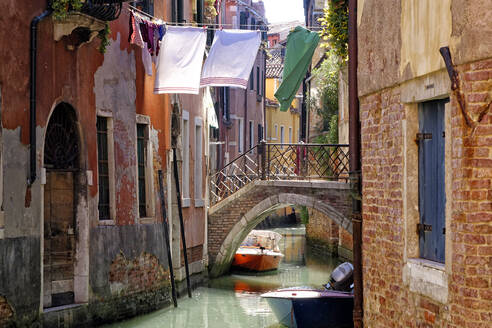 Wäscheleinen, Venedig, UNESCO-Weltkulturerbe, Venetien, Italien, Europa - RHPLF08207