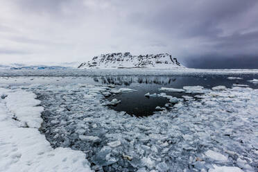 Scenic view of glaciers in Granite Bay, on mainland Antarctica, Polar Regions - RHPLF08389