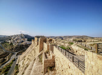 Burg Kerak, Al-Karak, Gouvernement Karak, Jordanien, Naher Osten - RHPLF08405
