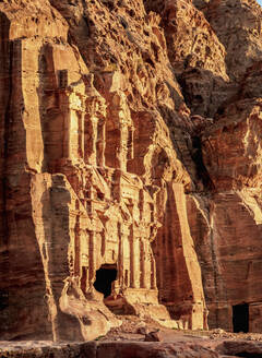 Korinthisches Grabmal, Petra, UNESCO-Weltkulturerbe, Gouvernement Ma'an, Jordanien, Naher Osten - RHPLF08414