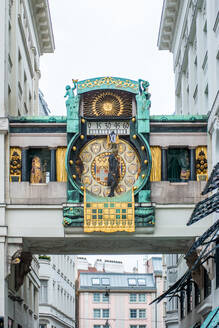 Ankeruhr am Hohen Markt, Wien, Österreich, Europa - RHPLF08430