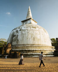 Kiri Vihara Dagoba, Polonnaruwa, UNESCO-Weltkulturerbe, nördliche Zentralprovinz, Sri Lanka, Asien - RHPLF08445