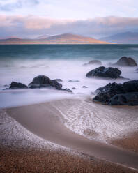 Bagh Steinigidh Strand, Isle of Harris, Äußere Hebriden, Schottland, Vereinigtes Königreich, Europa - RHPLF08487