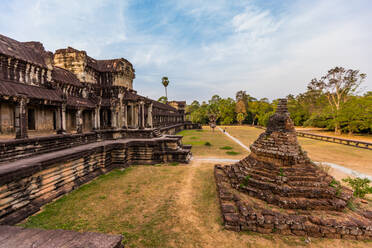 Angkor Wat-Tempel, Angkor, UNESCO-Weltkulturerbe, Siem Reap, Kambodscha, Indochina, Südostasien, Asien - RHPLF08545