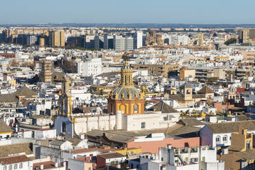 Blick auf das historische Zentrum von Sevilla von der Spitze der Kathedrale von Sevilla, Sevilla, Andalusien, Spanien, Europa - RHPLF08579