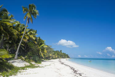 Turquoise waters and white sand beach, Ouvea, Loyalty Islands, New Caledonia, Pacific - RHPLF08750