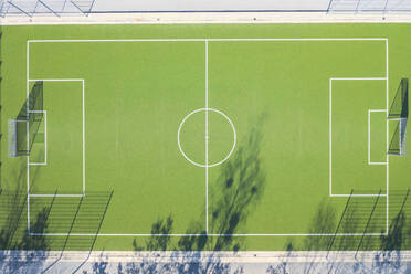 Drone view of soccer field - MMAF01114