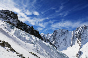 Argentiere-Gletscher, Chamonix, Rhone-Alpen, Haute Savoie, Französische Alpen, Frankreich, Europa - RHPLF08767