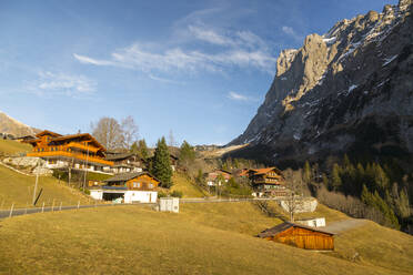 Das Wetterhorn, Grindelwald, Jungfrau Region, Berner Oberland, Schweizer Alpen, Schweiz, Europa - RHPLF08780