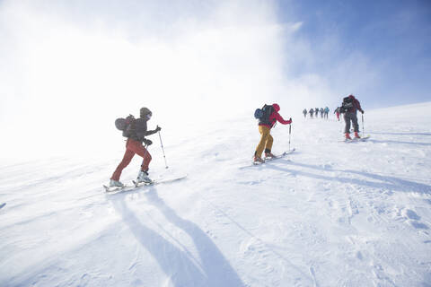 Skilanglauf, lizenzfreies Stockfoto