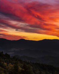 Incredible Fall Sunset in Mendocino, California - CAVF63270