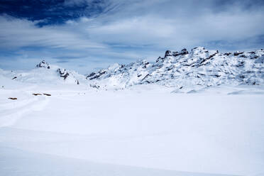 Winter landscape in the swiss mountains. - CAVF63313