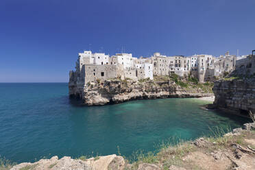 Polignano a Mare, Bezirk Bari, Apulien, Italien, Mittelmeer, Europa - RHPLF09125