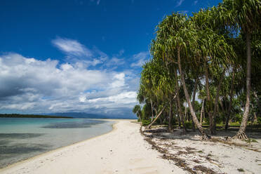 Türkisfarbenes Wasser und weißer Sandstrand, White Island, Buka, Bougainville, Papua-Neuguinea, Pazifik - RHPLF09140