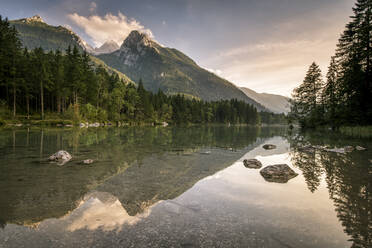 Hintersee, Berchtesgadener Alpen, Bayern, Deutschland, Europa - RHPLF09184