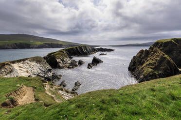 St. Ninian's Isle, spektakuläre Klippenlandschaft, South West Mainland, Shetlandinseln, Schottland, Vereinigtes Königreich, Europa - RHPLF09221