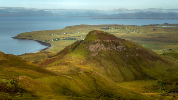 Isle of Skye, taken from the Quiraing, Isle of Skye, Inner Hebrides, Scotland, United Kingdom, Europe - RHPLF09249