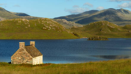 Loch Stack, Achfary, Highland, Schottland, Vereinigtes Königreich, Europa - RHPLF09252