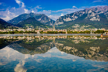 Aussicht vom Castello di Rossino, Comer See, Italienische Seen, Lombardei, Italien, Europa - RHPLF09255