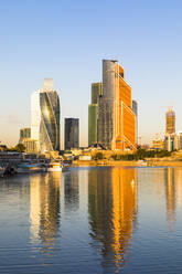 Wolkenkratzer im Geschäftszentrum des Presnensky-Bezirks, am Moskwa-Fluss, Moskau, Russland, Europa - RHPLF09402