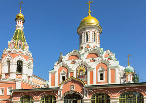 Kasaner Kathedrale auf dem Roten Platz, UNESCO-Weltkulturerbe, Moskau, Russland, Europa - RHPLF09411