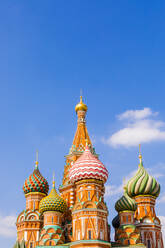 Die Basilius-Kathedrale, Roter Platz, UNESCO-Weltkulturerbe, Moskau, Russland, Europa - RHPLF09420