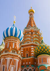 Die Basilius-Kathedrale, Roter Platz, UNESCO-Weltkulturerbe, Moskau, Russland, Europa - RHPLF09423