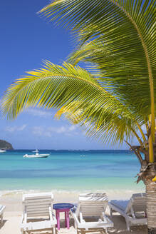 Big Sands Strand in Belmont Bay, Union Island, Die Grenadinen, St. Vincent und die Grenadinen, Westindische Inseln, Karibik, Mittelamerika - RHPLF09493