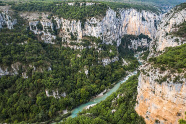 Verdon-Schlucht (Grand Canyon du Verdon), Alpes de Haute Provence, Südfrankreich, Frankreich - RHPLF09685