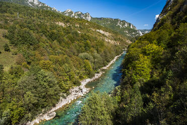 Schlucht des Tara-Flusses, Bosnien und Herzegowina, Grenze zu Montenegro, Europa - RHPLF09688
