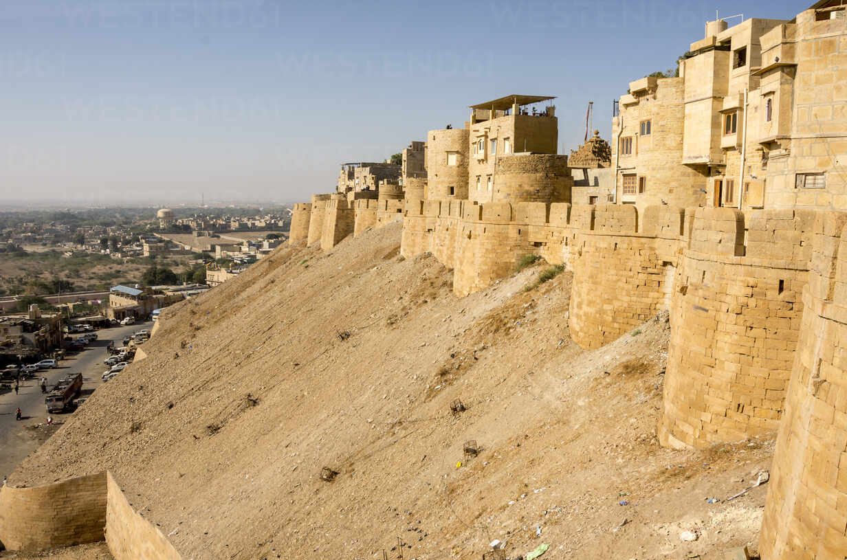 Premium Photo | Architecture of jaisalmer fort, jaisalmer, rajasthan, india.