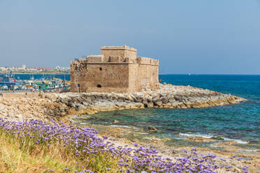 Paphos Castle, Paphos, Zypern, Mittelmeer, Europa - RHPLF09871