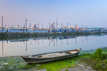 Allahabad Kumbh Mela camp, World's largest religious gathering, Allahabad, Uttar Pradesh, India, Asia - RHPLF09972