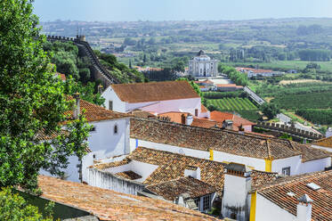 Mittelalterliche Stadt Obidos, Bezirk Leiria, Estremadura, Portugal, Europa - RHPLF09977