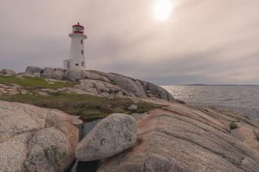 Peggy's Cove and Peggy's Point Lighthouse, Nova Scotia, Canada, North America - RHPLF10022