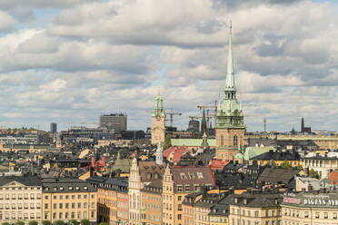 Skyline von Stockholm, Schweden, Skandinavien, Europa - RHPLF10053