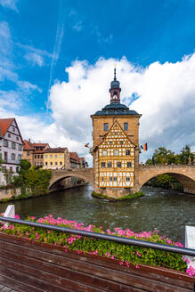 Altes Rathaus im historischen Zentrum von Bamberg, UNESCO-Welterbe, Bayern, Deutschland, Europa - RHPLF10056