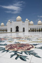 Die Große Sheikh-Zayed-Moschee, Abu Dhabi, Vereinigte Arabische Emirate, Naher Osten - RHPLF10076