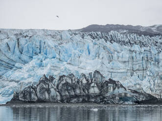 Lamplugh Glacier, a tidewater glacier in Glacier Bay National Park and Preserve, Southeast Alaska, United States of America, North America - RHPLF10111