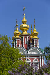 Verklärungstor-Kirche, Novodevichy-Kloster, UNESCO-Weltkulturerbe, Moskau, Russland, Europa - RHPLF10325
